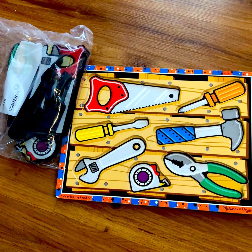 BOGO Melissa and Doug tool puzzle